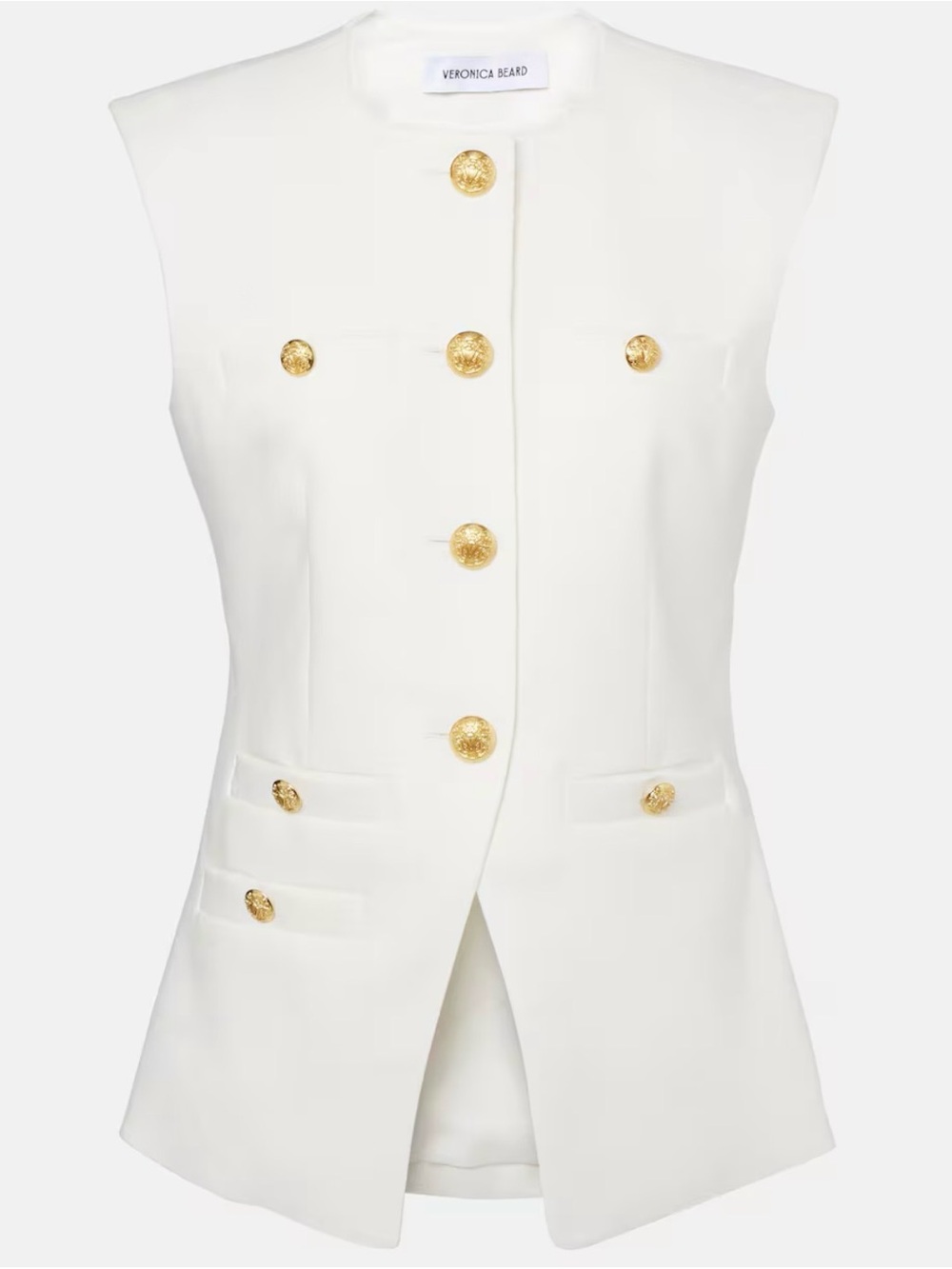 Veronica Beard Tamara Linen Vest